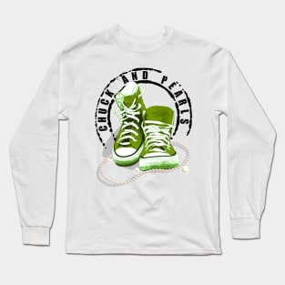 Chuck and Pearls Long Sleeve T-Shirt